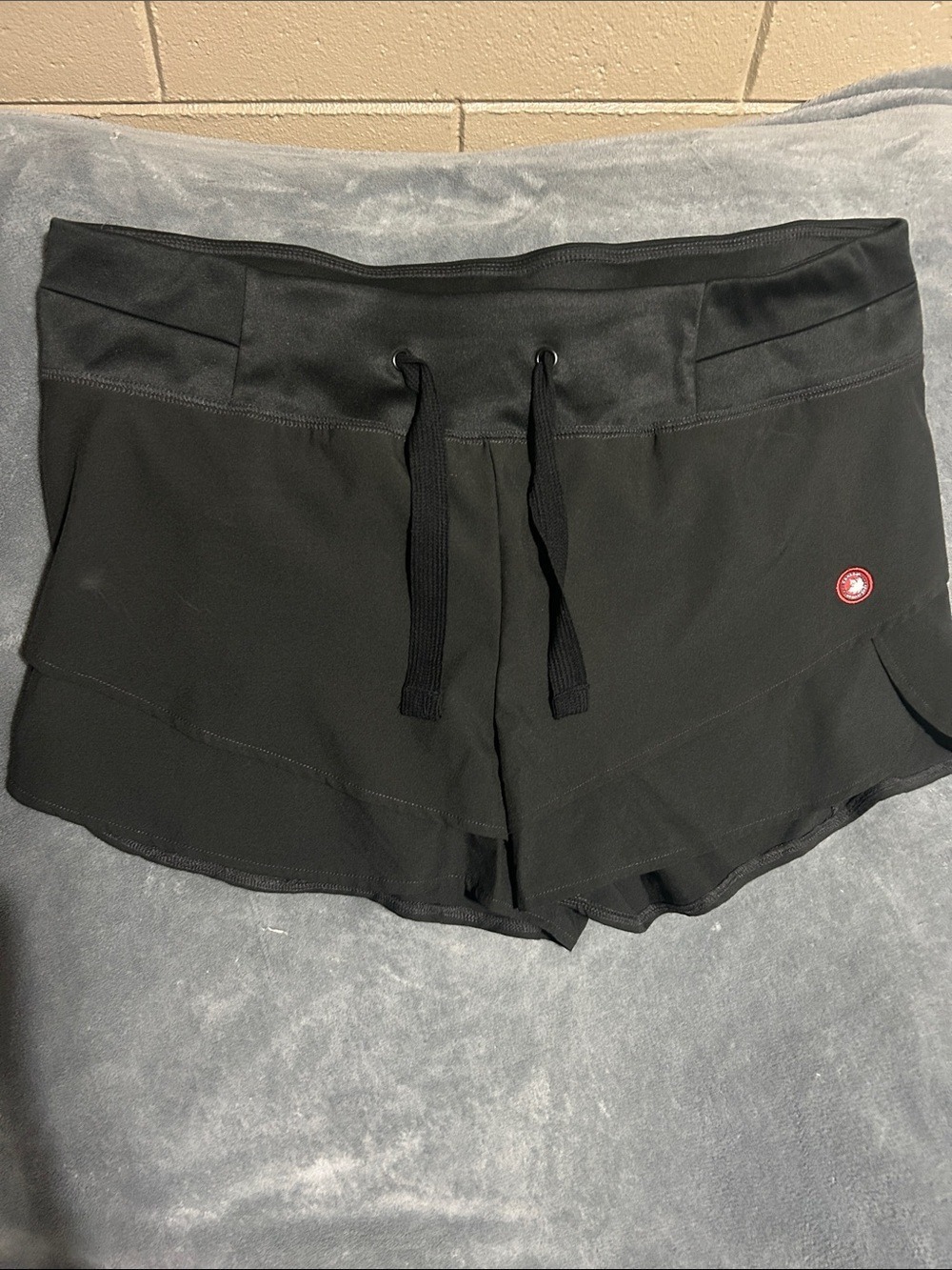 Canada Weather Gear Athletic Black Drawstring Women’s Shorts